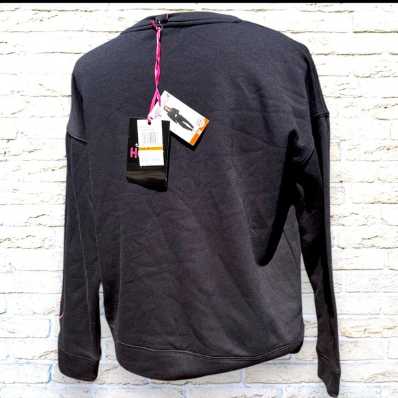 NWT Susan G. Komen Breast Cancer Awareness Sweatshirt BRAVE Size Medium - Picture 2 of 4